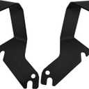 GS Power Engine Hood Cowl Panel LED Brackets for Offroad Ditch Light & Whip Antenna. Compatible with Chevrolet Suburban Tahoe Chevy Silverado & GMC Yukon Sierra 1999-2006