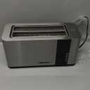 Mueller UltraToast Full Stainless Steel Toaster 4 Slice, Long Extra-Wide Slots for Bagels and Waffles, 6 Browning Levels, LED Display, Cancel/Defrost/Reheat Functions & Removable Tray, Kitchen Gadgets
