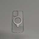 TORRAS Q3 Spin for iPhone 17 Case with 360 Magnetic Stand, Fit for MagSafe, Non-Yellowing Kickstand Case for iPhone 17 Phone Case with Camera Control Cover, Hard PC Protection, Clear