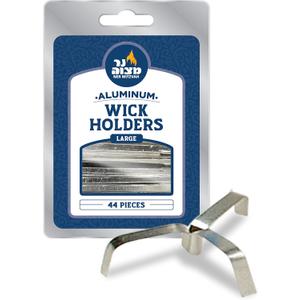 Ner Mitzvah Aluminum Wick Holders - 44 Pack - Large - for Stand Up Wicks in Oil Cup Candle - Multipurpose Use Ner Mitzvah Aluminum Wick Holders - 44 Pack - Large - for Stand Up Wicks in Oil Cup Candle - Multipurpose Use