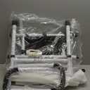 Bed Rails for Elderly Adults with Adjustable Heights & Extendable Dual Side Handles, Foldable Bed Assist Bar for Fall Prevention, Heavy Duty Bed Rail Fits King, Queen, Full, Twin Bed