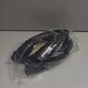 14 inch Steering Wheel Cover Great Grip with 3D Honeycomb Hole, Anti-Slip Sporty Design, Small 13.5-14 inch(All Black)