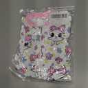 uideazone Baby Girls Footed Pajamas Zip-Front One-Piece Sleeper Non-Slip Footie Cute Pattern Jumpsuit PJs 0-12 Month (6-9 Months, Pink Cat)