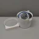 VIWINVELA 3 IN 1 Indoor Dryer Vent Kit Filter Bucket for Electric Dryer with 4-Inch by 8-Feet Proflex Duct (Silver)