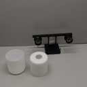 2-Light Matte Black Vanity Light, Modern Bathroom Light Fixtures Over Mirror, Vanity Light with Milky White Glass Shades, Farmhouse Black Wall Sconce, E26 Socket