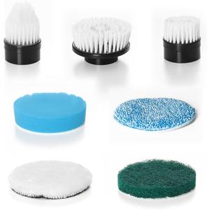 Electric Spin Scrubber 7 Pack Replaceable Brush Heads Set, Only for All Brands of ANS-8051A&ANS-8050 Electric Cleaning Brush