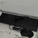 Redragon Updated S107 Gaming Keyboard and Mouse, RGB Gaming Keyboard and 10000 DPI Mouse Combo with 25-Key Anti-Ghosting, 1K Hz Programmable Mice with Software, Plug & Play to PC, Laptop [Upgrade] (Wired, Black)