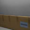 Dog Door for Sliding Glass Door with Magnetic Plastic Flat, Sliding Door Pet Doggie Door Insert with Lock, Adjustable Height No-Cut Required Doggy Door Access for Renters, Apartments, Patio (Black, S)