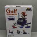 iPlay, iLearn Kids Blue Golf Toy Set W/Left & Right Club Head, Boy Outdoor Sport Toy Age 3-5, Toddler Indoor Golf Ball Game, Child Active Exercise Yard Play, Birthday Gifts for 4 6 7 8 Year Olds Girl