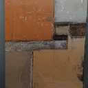 Colorful Wall Art Orange Wall Decor Abstract Wall Decorations for Living Room Graffiti Wall Posters Artwork 24"x48"