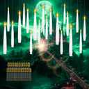 20 PCS Floating Candles with Wand LED Magic Hanging Candle Battery Operated Candle with 21 Batteries Include Flickering Warm Light Floating Candles for Christmas Halloween Decoration
