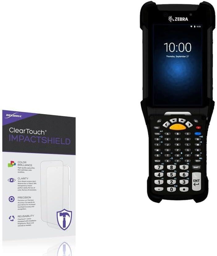 BoxWave Screen Protector Compatible with Zebra MC9300 - ClearTouch ImpactShield (2-Pack), Impenetrable Screen Protector Flexible Film