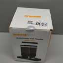 oneisall Automatic Cat Feeder for 2 Cats, 20 Cups/5L Automatic Cat Food Dispenser for Small Pets Indoor, Timed Cat Feeder for Dry Food (Black)