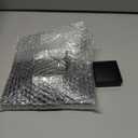 BENECREAT 10PCS Black Gemstone Display Box Square Acrylic Jewelry Box Container 2.4x2.4x0.8inch with Clear Top Lids and Sponge Inside for Mother's Day Festival Treat, Gems, Coins, Jewelry Packing