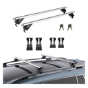 TANX Universal Roof Rack Cross Bars, 52" Aluminum Roof Rails with 200lbs Load Capacity, Fits Raised & Flush Mount Cross Bars