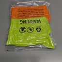 2 x Women's Neon Scrunch Crew Socks 80s 90s Retro 3-Pack Cotton Stacked Boot Calf Cozy Ribbed Slouchy Socks Size 5-10 (1-white/Neon Green/Neon Orange)