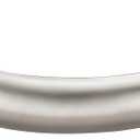 Curtain Rods for Windows 84 to 120 Inches, 1 Inch Diameter Metal Wrap Around Window Curtain Rod with Brackets, Brushed Nickel