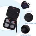 XANAD Hard Drive Case for Sandisk or Samsung SSD, fits Sandisk Pro or Samsung T7 Shield/T7 Touch 250GB-4TB External Solid State Drives - Black