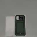 SSLOTSCASE for iPhone 16 Pro Max Case with 2X Screen Protector, Card Holder & Camera Cover Stand & Slide Lens Cover, Multifunctional Rugged Wallet Phone Case Cover for iPhone 16 Pro Max, Green