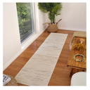 MAstra 2'x8' (Exact Size: 2'3" x 8') Modern Indoor Runner Rug, Beige Cream - Entryway, Hallway, Bathroom, and Kitchen