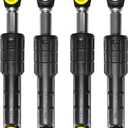 DC66-00470A DC66-00470B Washer Shock Absorber Kit Compatible with Samsung Washing Machine Replaces Parts AP4206426 AP4456255 2020946 DC66-00650C DC66-00650D DC66-00343A PS4212219-4 Pack (Black)