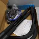 Ally Peaks Pull Up Bar for Doorway | Thickened Steel Max Limit 440 lbs Upper Body Fitness Workout Bar| Multi-Grip Strength for Doorway | Indoor Chin-Up Bar Fitness Trainer for Home Gym Portable (black)