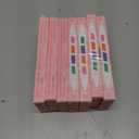 7 x Pastel Highlighters and Highlighter Set for School - 8 Assorted Colors, Dual Tip 4-Pack with No-Bleed Quick Dry Ink, Chisel & Bullet Tips (Dopamine)