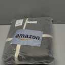 JIYUAN Oversized Queen Duvet Cover Set, 3-Piece - 100% Washed Cotton, Linen-Like Soft & Breathable with Zipper Closure, Includes 98x98 Inch Cover & 2 Pillowcases, Solid Olive Green