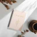 Church Notes Journal Sermon & Podcast Christian Notebook Guided Journal to Write Key Points, Bible Verses, Notes, and Application for Men and Women Gift Idea (Beige)