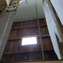 GLSLAND-34x76 inch Wall Mount Arched Full Length Mirror-Aluminum Alloy Frame High Definition-Full Body Mirror for Bedroom or Living Room, Black