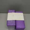 Gaiam Yoga Block - Supportive Latex-Free Eva Foam - Soft Non-Slip Surface with Beveled Edges for Yoga, Pilates, Meditation (Deep Purple)