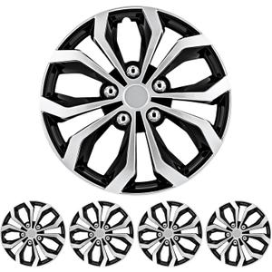 16 Inch Hubcaps, Universal Fit Wheel Covers for Cars, Set of 4, Fits Most Cars
