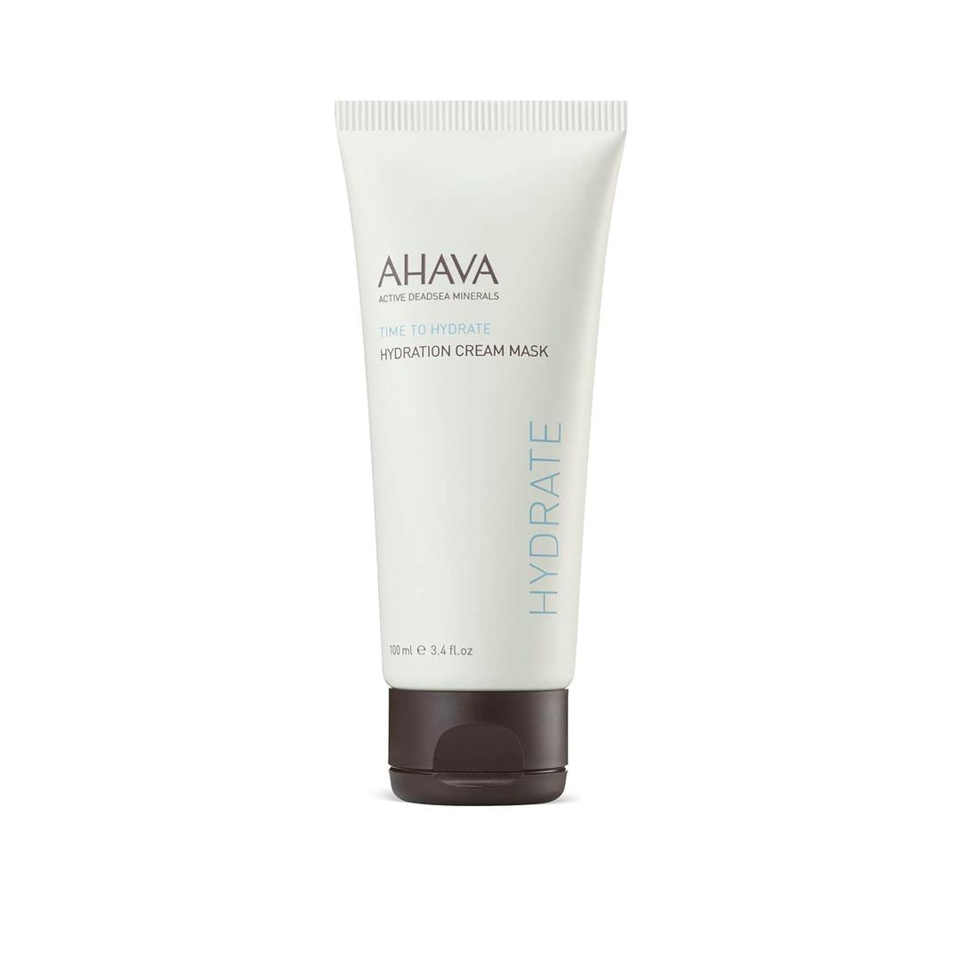 AHAVA Hydration Cream Mask - Replenishes, Fights Dehydration, Calms & Enhances Smoothness, Enriched by Exclusive Dead Sea Osmoter & Mud, Pentavitin, Vitamin E, Shea Butter & Hyaluronic Acid 3.4 Fl.Oz