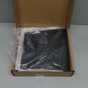 Cover Plates for PS5 Pro Disc Edition, Matte Side Shell FacePlates Accessories Compatible with PlayStation 5 Pro Console ABS Replacement Panels Case (Black)