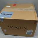 TASALON Professional Hair Steamer for Deep Conditioning, Hooded Dryer for Oil & Dye & Natural Hair, Mechanical Button & Knob Timing, Deep Moisturizing Hair Care, Hot Mist for Spa, Home Use, Salon