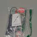 Soldering Iron Kit, 100W LED Digital Solder Gun kits with Ceramic Heater, Adjustable Temperature Welding Tools with Tips, Wick Braid, Stand, Solders Wire, Sponge, Flux Paste, Red