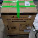 Antarctic Star 24 Inch Wine Fridge, 52 Bottle Wine Cooler Refrigerator. 39-64F Dual Zone Wine Refrigerator Glass Door, Built in or Freestanding Under Counter Fridge for Home Bar Office