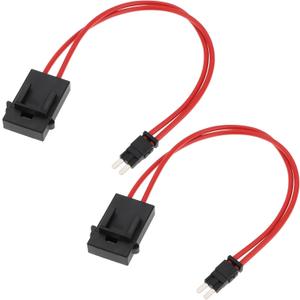 2pcs 32V 5A Micro 2 Fuse Holder Extension Wire 16WAG Car Modification Acc Fuse Box Power Socket Extension for Car Auto Fuse Connector