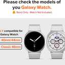 KADES Stainless Steel Band Compatible with Galaxy Watch 8 Classic 46mm, Ultra 47mm, Watch 8/7/6/5/4 40mm/44mm, 6/6 Classic/5 Pro 43mm/47mm/45mm/42mm/46mm, Classic Business Band for Galaxy Watch