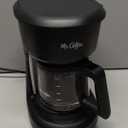 Mr. Coffee 5-Cup Mini Brew Switch Coffee Maker, Black