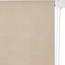 NUTRO CHILL Window Blinds, Blackout Blinds with Thermal Insulated, UV Protection Linen Window Shades for Home, Door, Kitchen, Bathroom (23" W x 68" L, Beige)