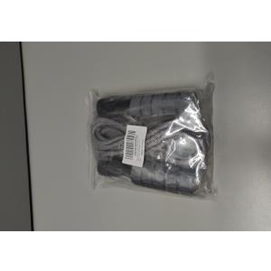 Jump Rope for Women & Men Adjustable Length Cotton Skipping Rope for Adults & Kids Workout Equipment for Weight Loss, Cardio, Boxing & Fitness Suitable for Home, Gym & School Use (Grey)