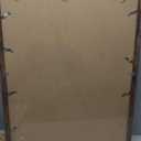 Hongkee 24x32 Poster Frame, Rustic Brown Wood Style, Wall Mounting