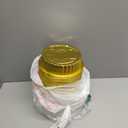 Zhehao 40 Pcs 7 Inch Aluminum Foil Pans with Lids 31 Oz Gold 2X Thicker Heavy Duty Foil Pan Disposable Baking Pans Disposable Cookware Tin Food Containers for Cake Pie Cooking Microwavable Oven