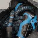 Kotto Garden Hose 100 ft, Kink Free Flexible Water Hose with 10-Pattern Spray Nozzle, Lightweight Hose Pipe, Leak Proof, 3/4" Swivel Connectors, Super Fabric, Portable Storage Strap