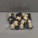 Yookeer T-shaped Stopper Cork Bottle Stoppers Reusable Sealing Plug for Beer Bottles DIY Craft(Black,24 Pieces)