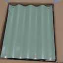 Kesfitt Raised Garden Bed, 4x2x1 FT Galvanized Steel Metal Raised Garden Bed, Oval Open-Bottom Design, 12-Inch Deep for Outdoor Vegetable & Herb Gardening, Fruit Green