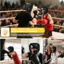 Youth Kids Boxing Headgear, MMA Training Sparring Safety Head Guard, Boxing Head Gear Helmet for Training Kickboxing Sparring Karate Taekwondo Muay Thai, Size Small