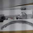 Espird Farmhouse Drum Chandelier, 4-Light, 22in Pendant Light Fixture with Chain, Kitchen Island Pendant Over Table, Rustic Industrial Chandelier for Dining Room, Bedroom, Living Room, Foyer