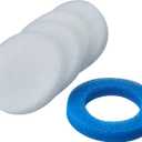 EHEIM Filter Pad Set for Ecco Pro Easy Series, 1 Coarse and 4 Fine Filters,BLUE,6.00 x 6.00 x 4.00 inches